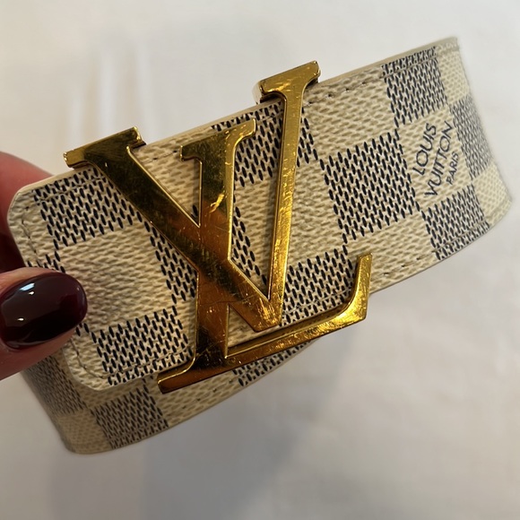 Louis Vuitton Damier Belt in Azur - Picture 2 of 10